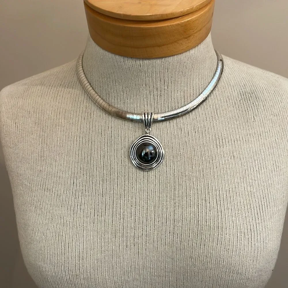 Premier Designs Jewelry #4486 Eclipse Necklace Slide - Pendant